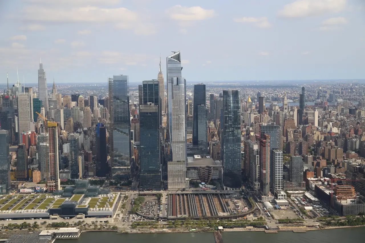 New York City skyline and the built environment